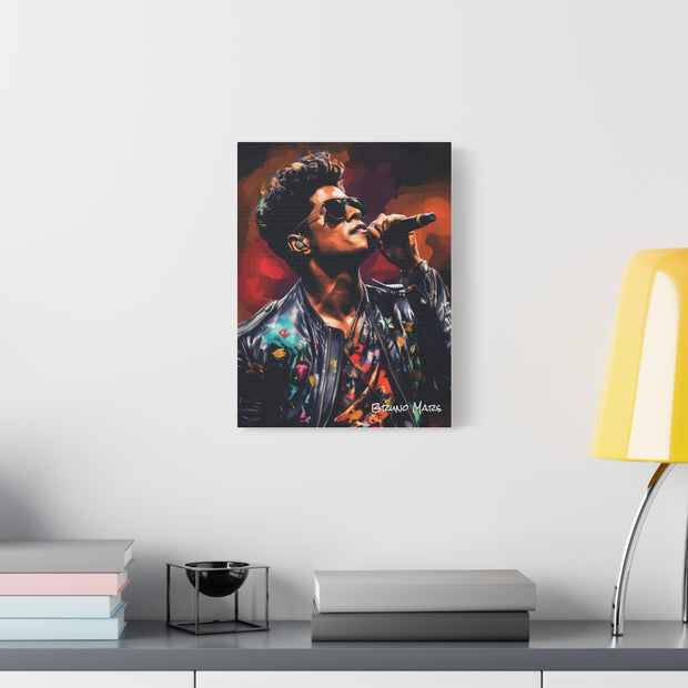 bruno mars canvas portrait