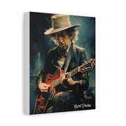 bob dylan canvas portrait