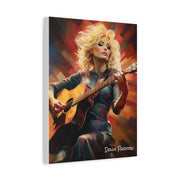 dolly parton canvas portrait