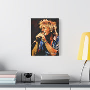 rod stewart canvas portrait