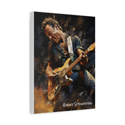 bruce springsteen canvas portrait