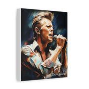 david bowie canvas portrait