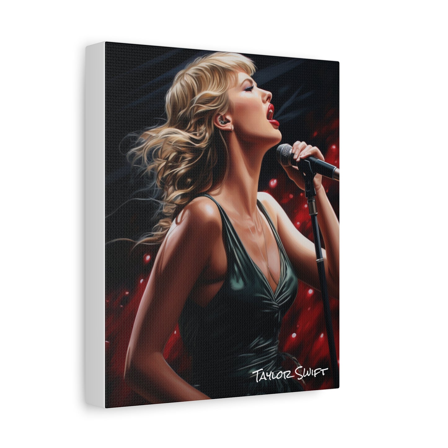 taylor swift canvas portrait