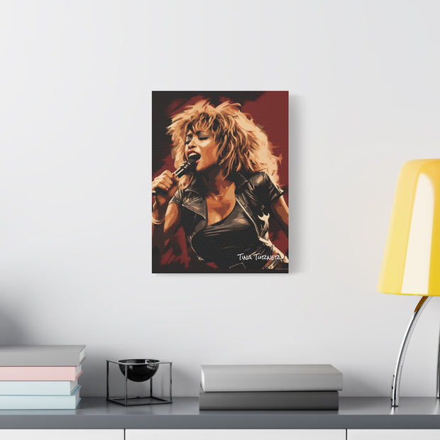 tina turner canvas portrait