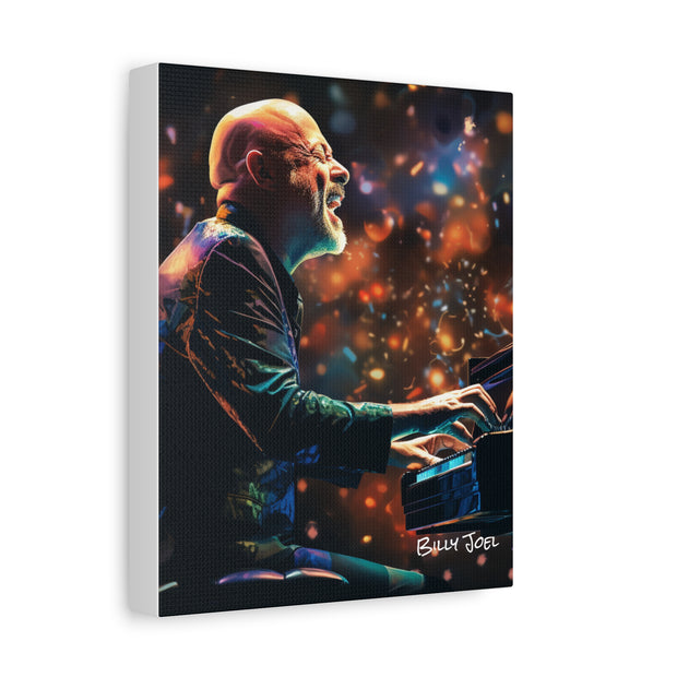 billy joel canvas portrait