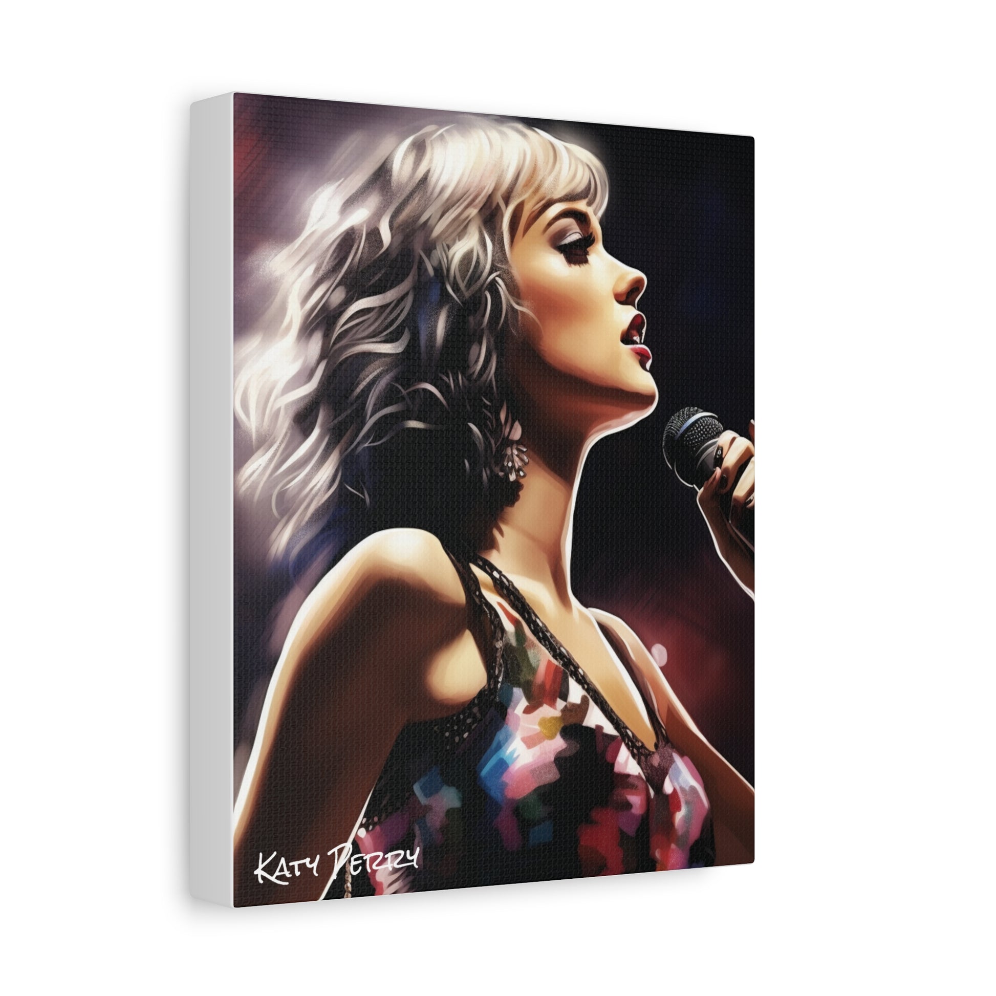 katy perry canvas portrait