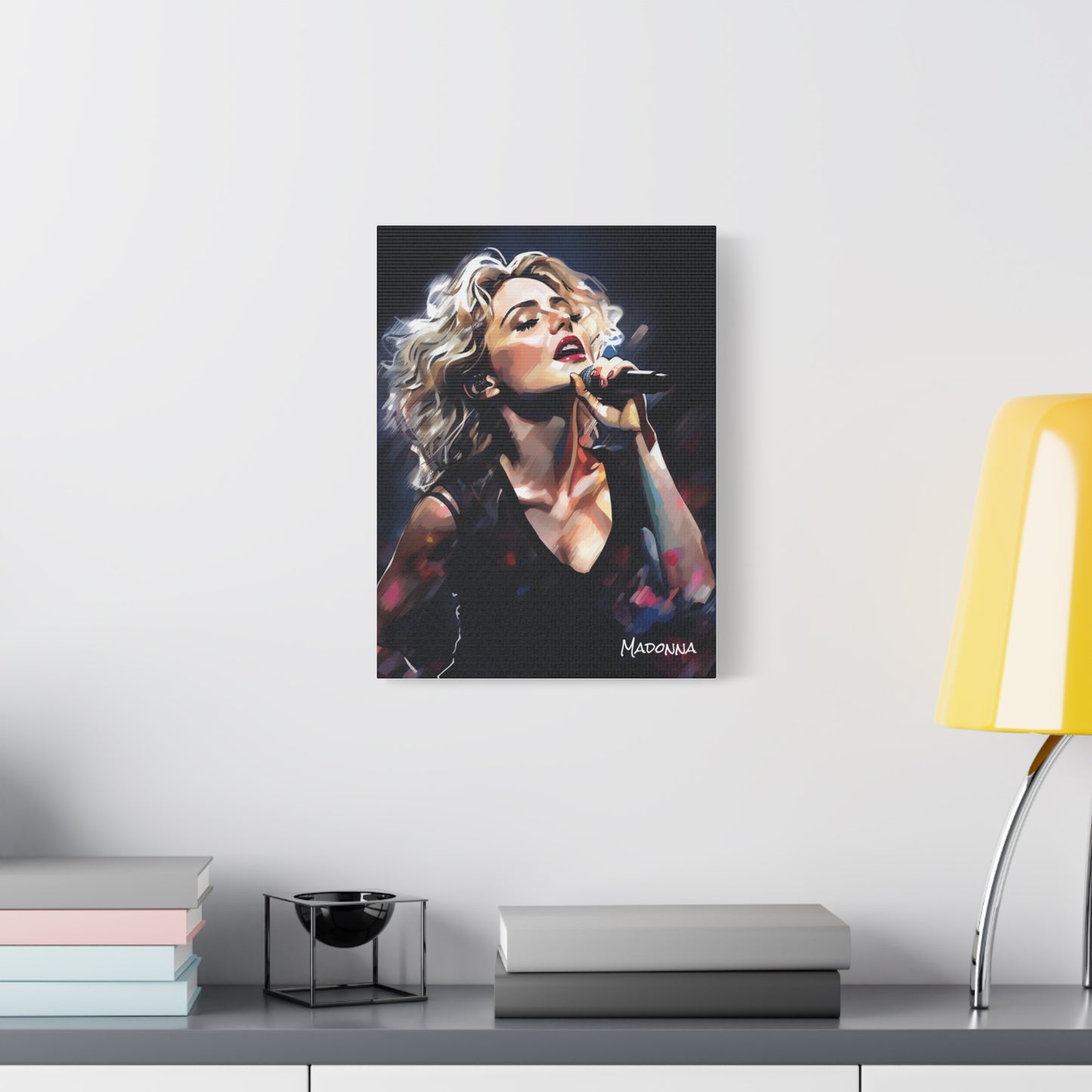 madonna canvas portrait