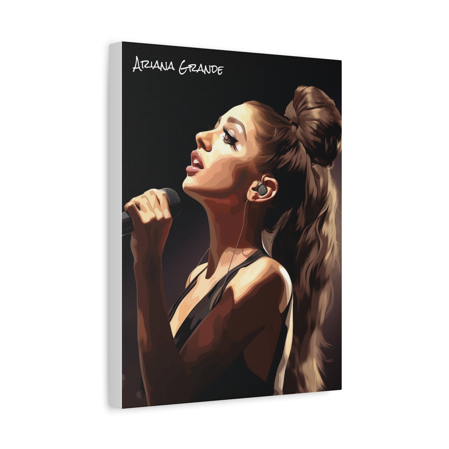 ariana granda canvas portrait