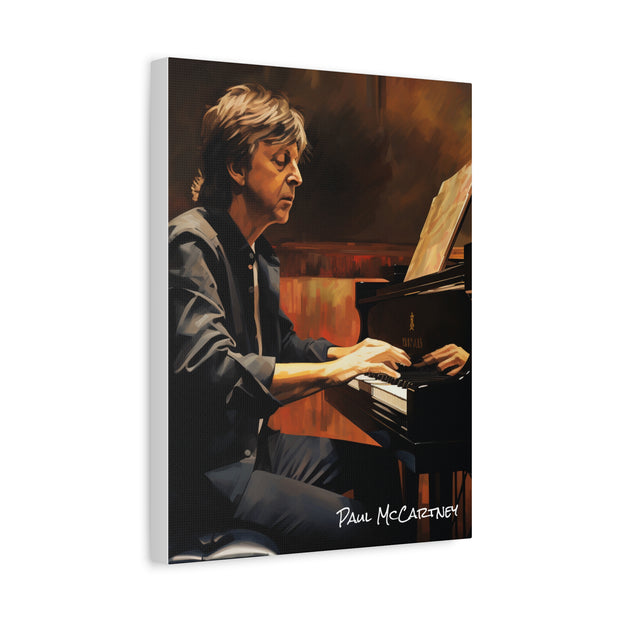 paul mccartney canvas portrait