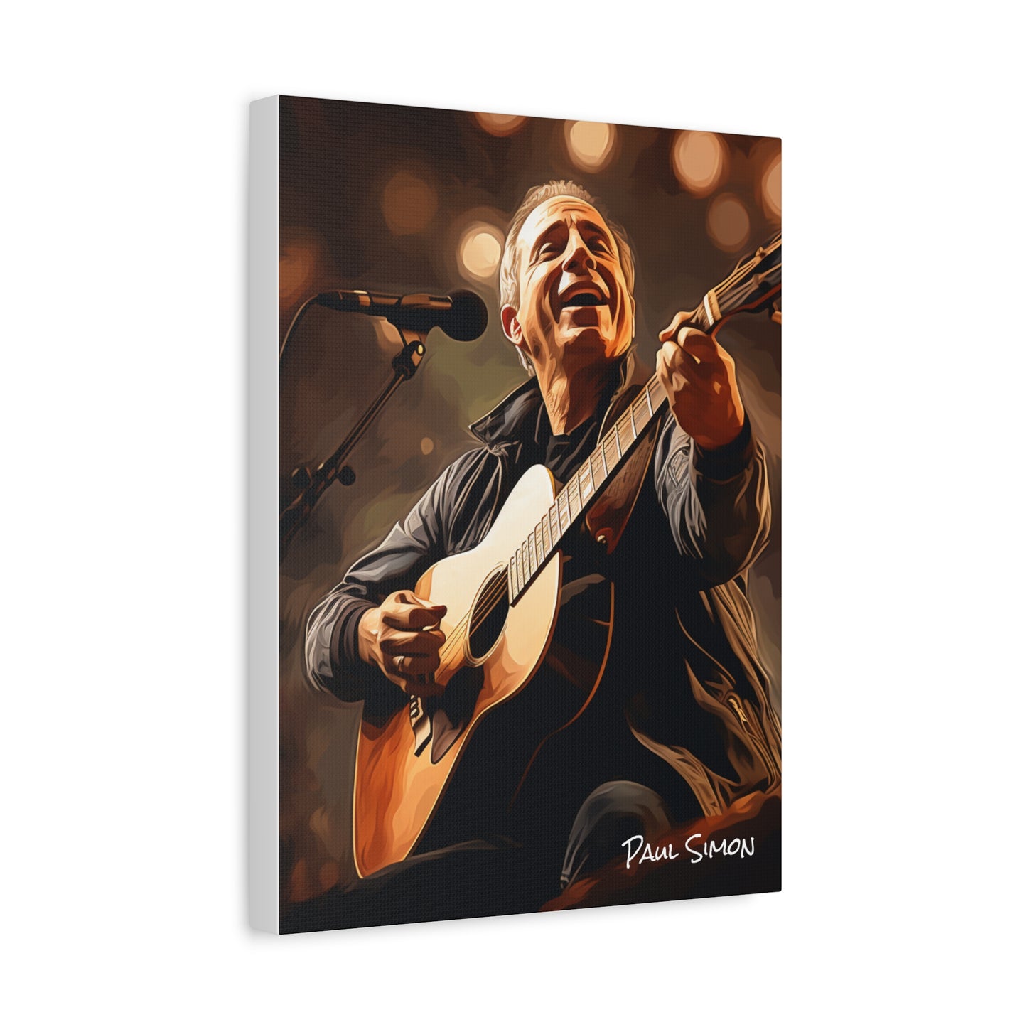 paul simon canvas portrait