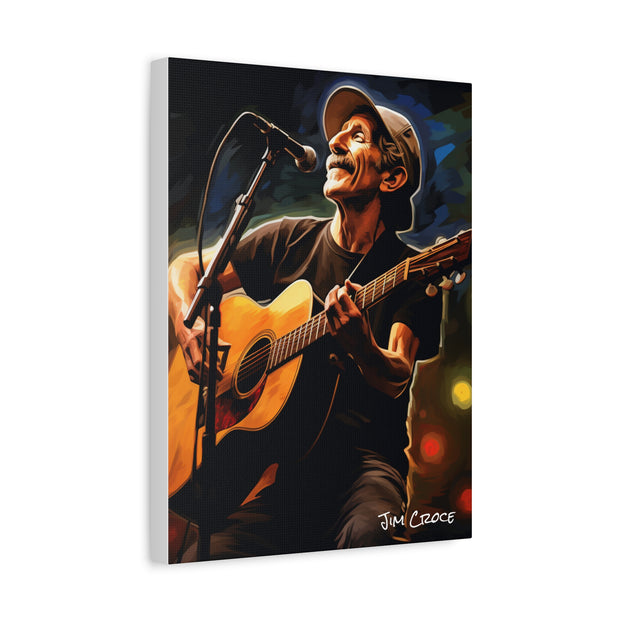 jim croce canvas portrait