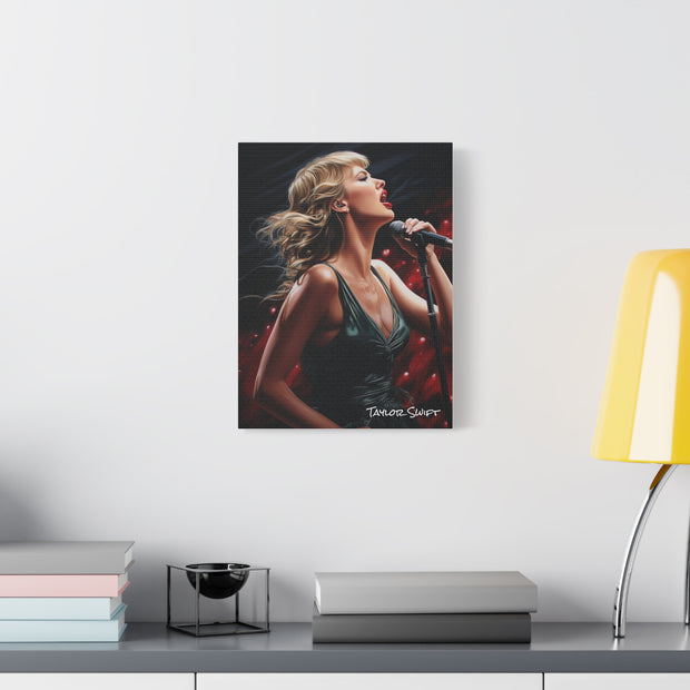 taylor swift canvas portrait