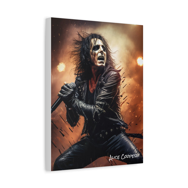 alice cooper canvas portrait