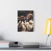 louis armstrong canvas portrait