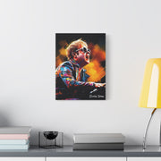 elton john canvas portrait