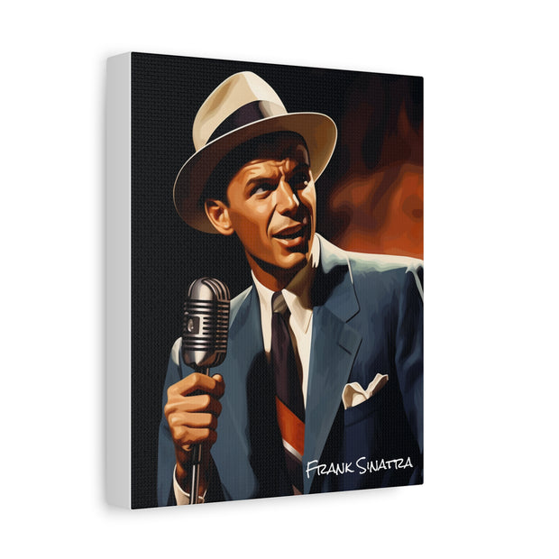 frank sinatra canvas portrait