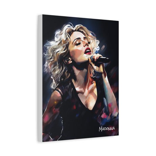 madonna canvas portrait