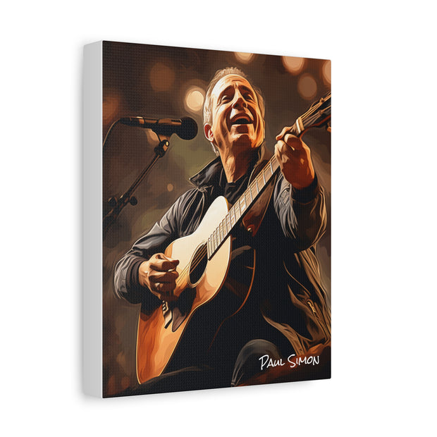 paul simon canvas portrait