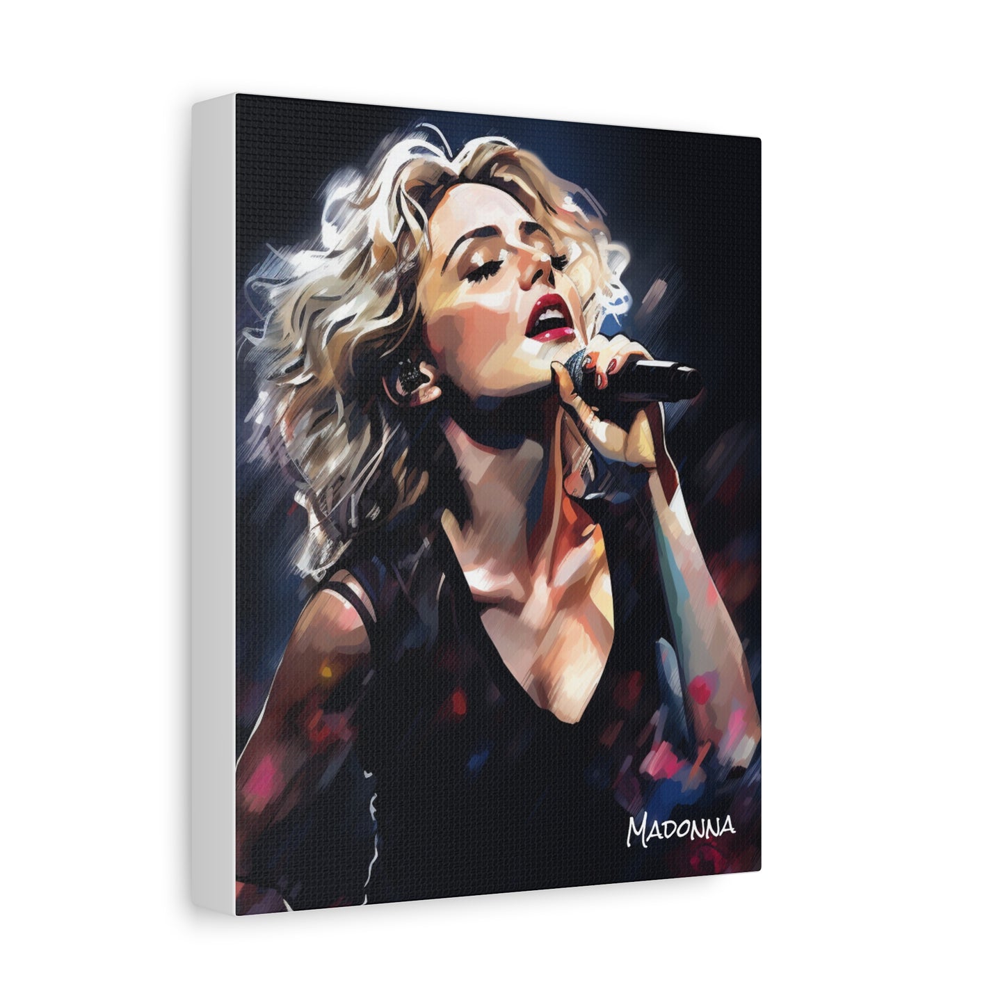 madonna canvas portrait