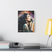 cher canvas portrait