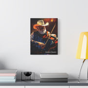 charlie daniels canvas portrait