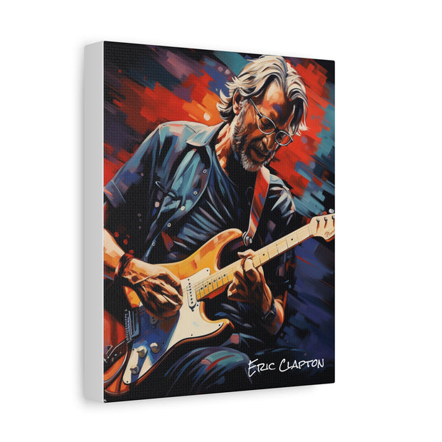 eric clapton canvas portrait