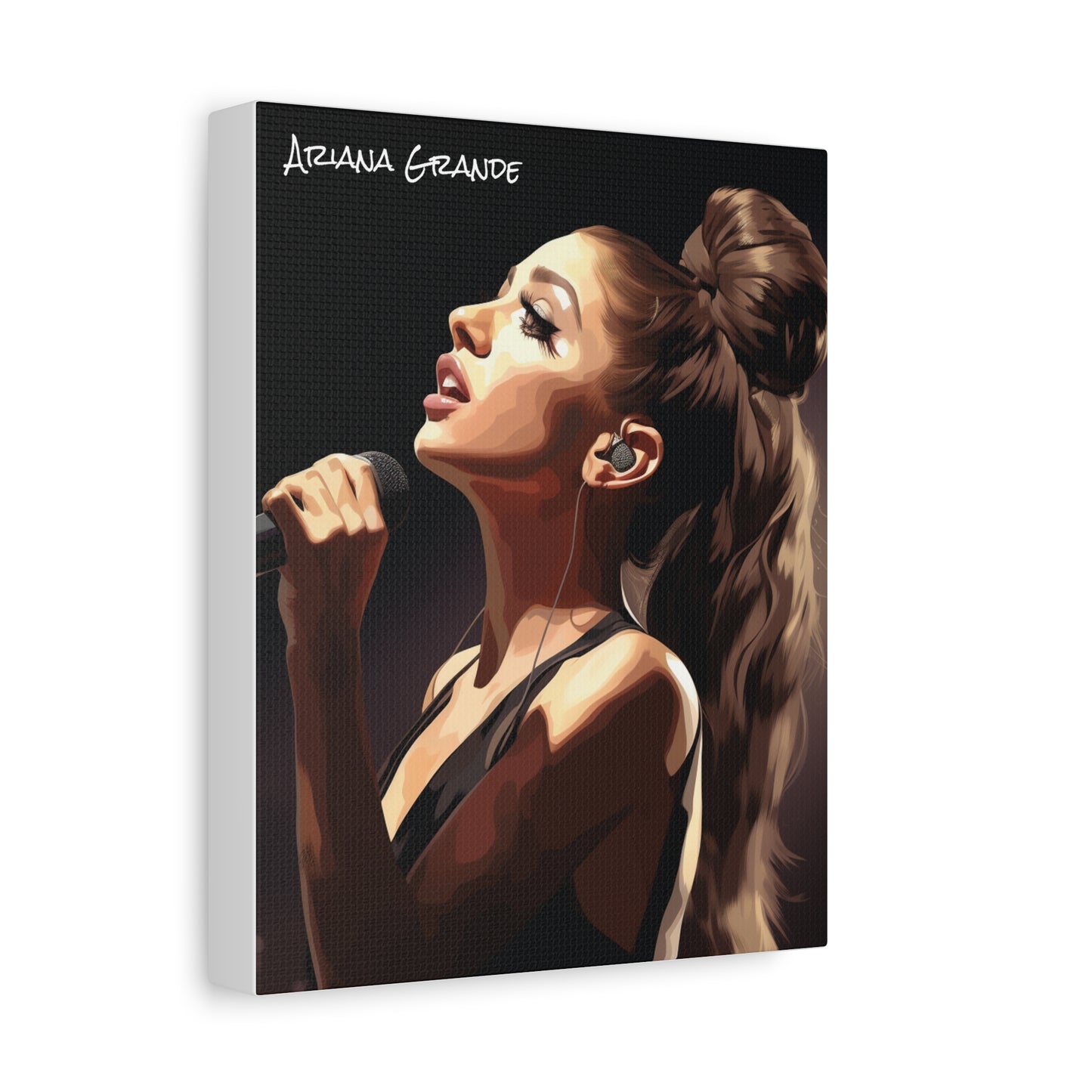 ariana granda canvas portrait