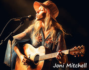 Joni Mitchell digital wall art