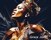 Grace Jones digital wall art