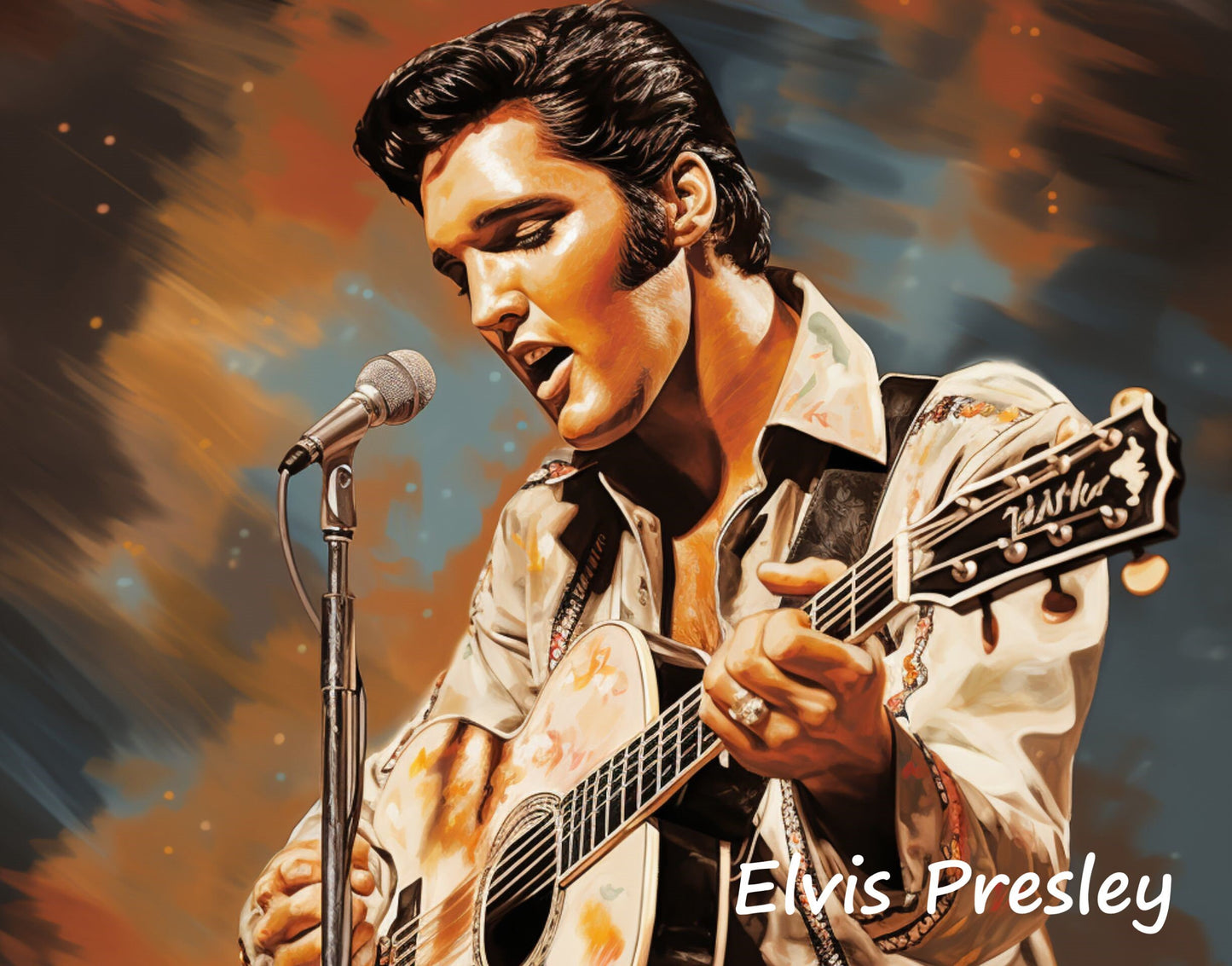 Elvis Presley digital wall art