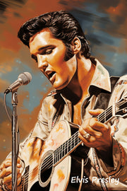 Elvis Presley digital wall art