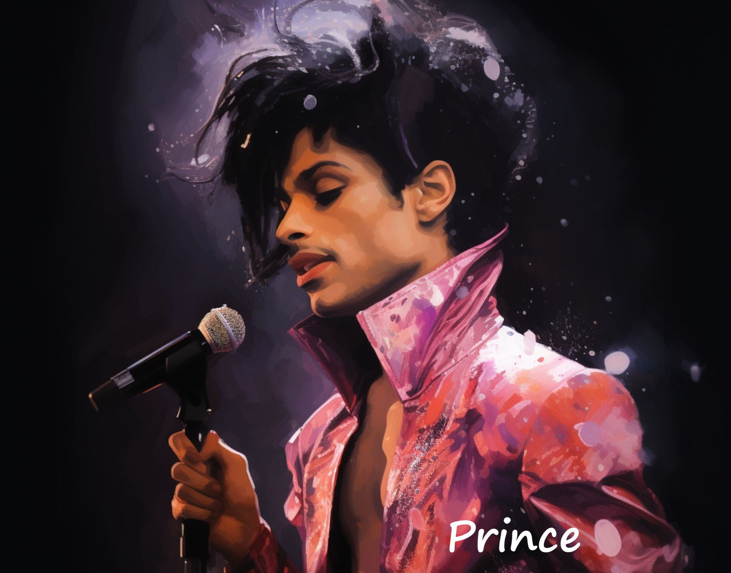 Prince digital wall art