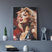 kylie minogue framed digital print