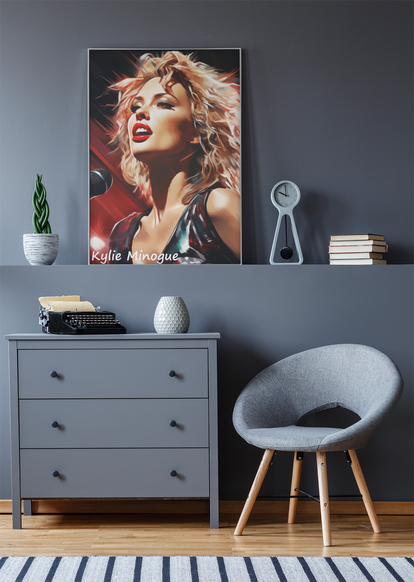 kylie minogue framed digital print