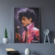 prince framed digital print